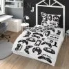 Pościel ze sterownikami konsolowymi w stylu retro 140x200
