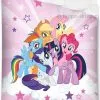 Narzuta Kucyki Pony MLP różowa 140x195
