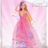 Rózowa narzuta z Barbie 140x195 cm