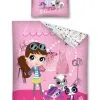 Pościel z Littlest Pet Shop Blythe 140x200, różowa