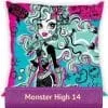 Poszewka Lagoona Blue Monster High 40x40 cm