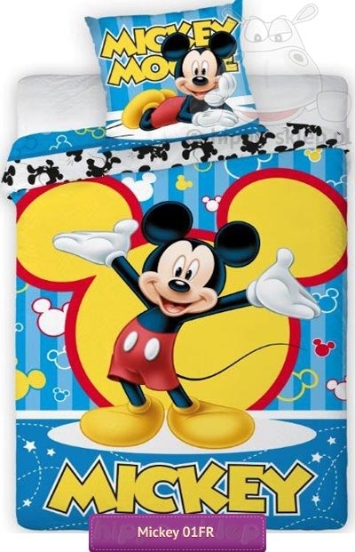 Pościel dla dzieci Myszka Mickey Disney, 140x200