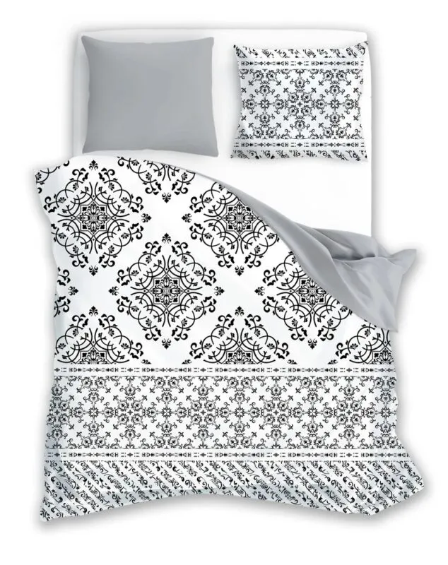 Bawełniany komplet pościeli arabesque 160x200 Fashion 010