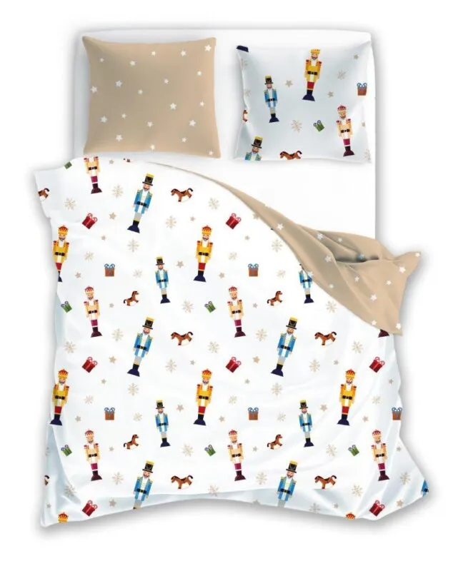 Świąteczna pościel dziadek do orzechów Scandic 041