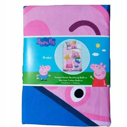 Pościel brokatowa ze Świnką Peppą PP 202072, Carbotex