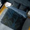 Zestaw pościeli w egzotyczne liście 200x220