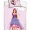 Różowa pościel z laką Barbie BARB 213057B, 100x135