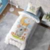Bawełniany komplet pościeli Lululand 004 koala 150x200+50x60 cm