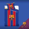 Oryginalna pościel FC Barcelony 2025 w pasy 150x200+50x60 cm