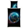 Pościel planeta ziemia 140x200+70x80 cm 4006891983343