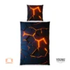 Pościel serce wulkanu lawa 3d 140x200 70x80 4006891955128