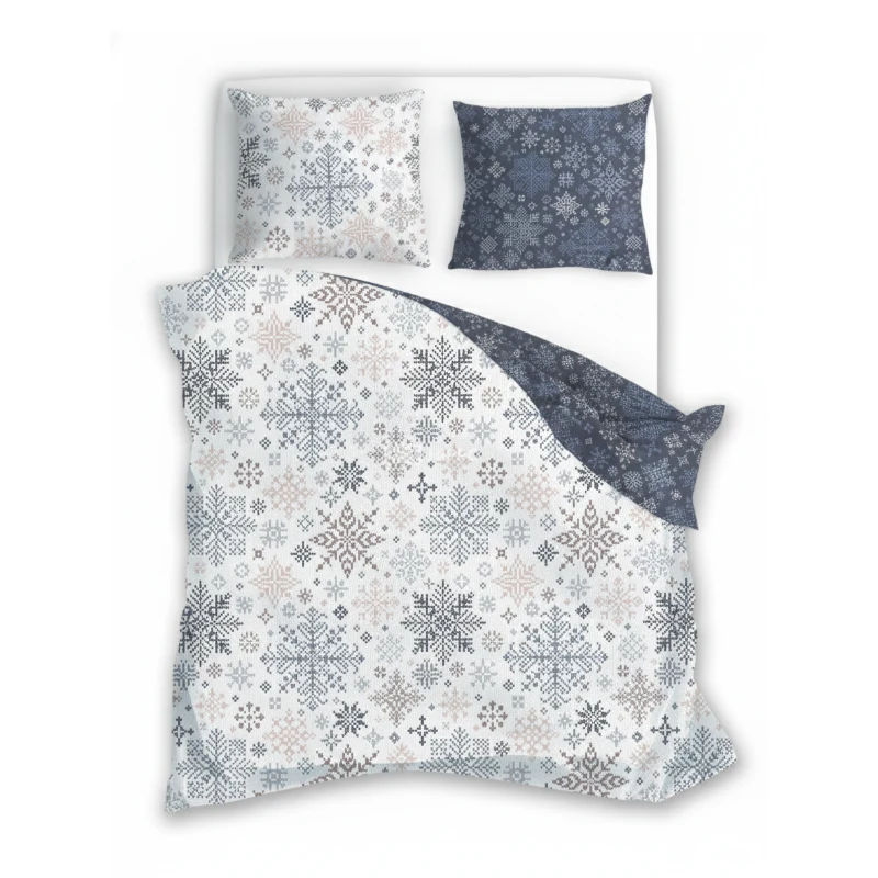 Pościel Scandic 077 160x200 2x 70x80 5904541933412