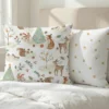 Poszewka świąteczna ze zwierzątkami 70x80 cm sc43